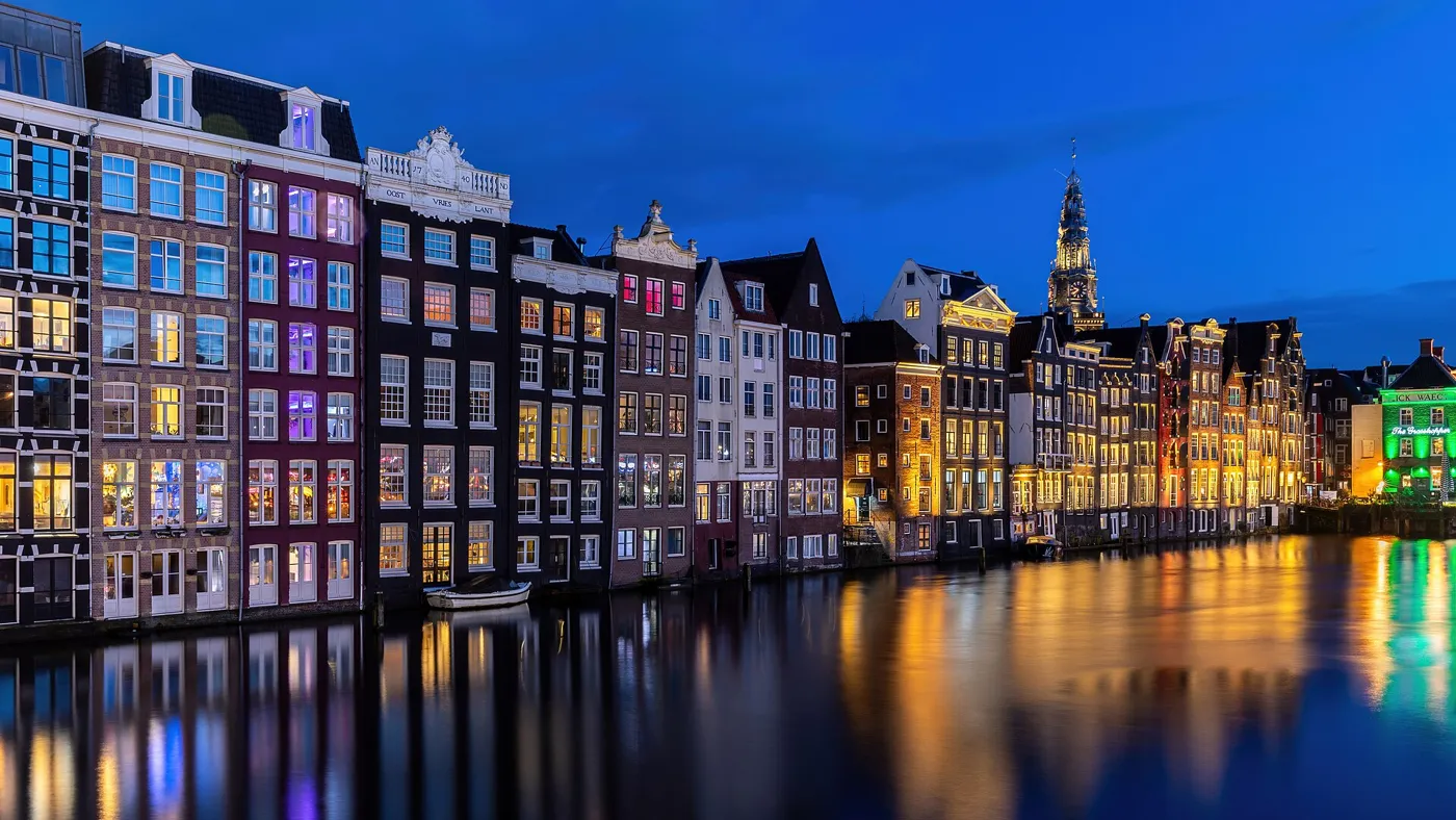 Netherlands — Amsterdam’s canals, windmills and tulip fields